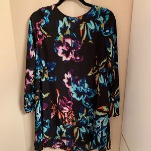 Floral shift dress colorful floral Nordstrom